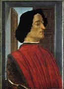 BOTTICELLI, Sandro, Portrait of Giuliano de Medici